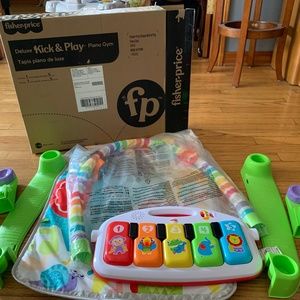 UPDATED - Fisher-price Deluxe Kick And Play Piano Gym